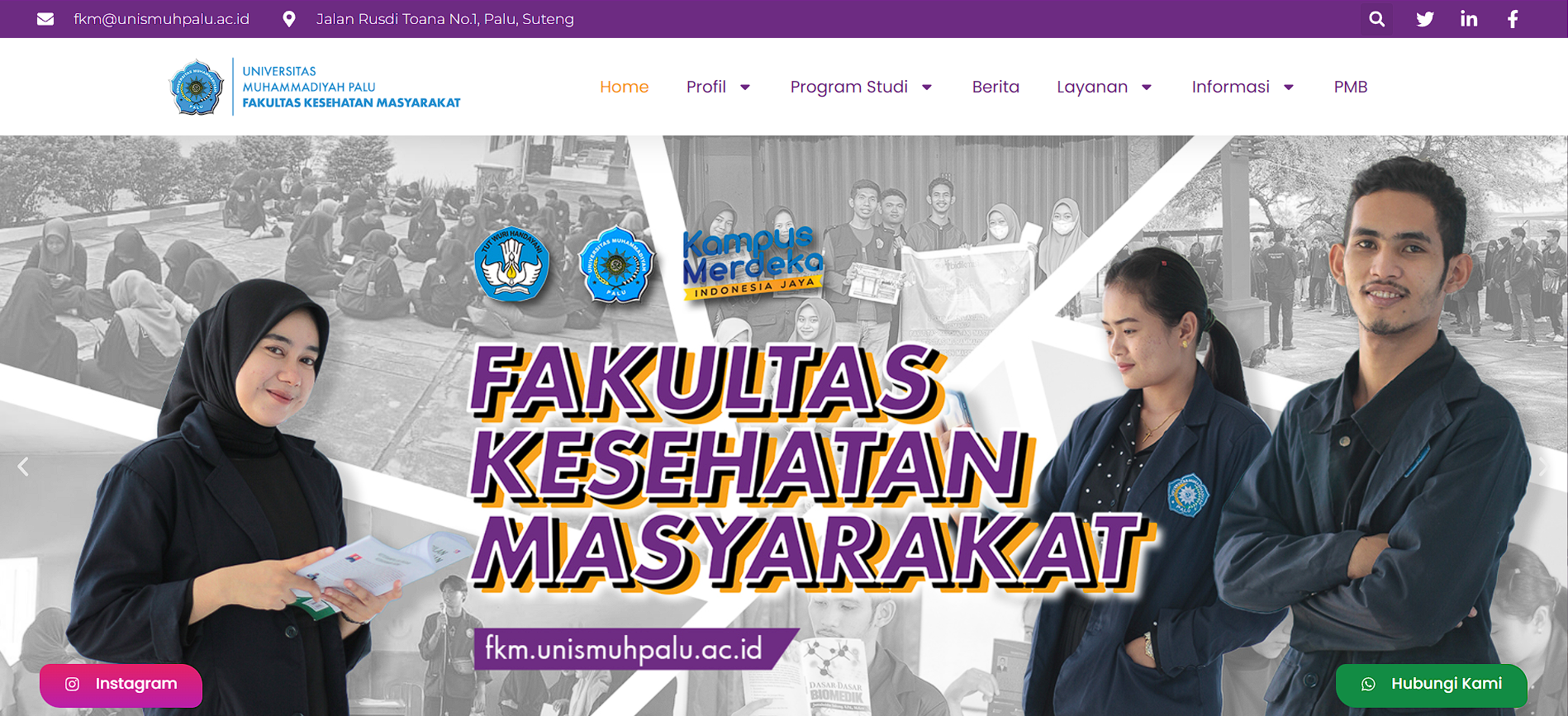 FKM Unismuh Palu Meresmikan Website Baru untuk Meningkatkan Akses Informasi